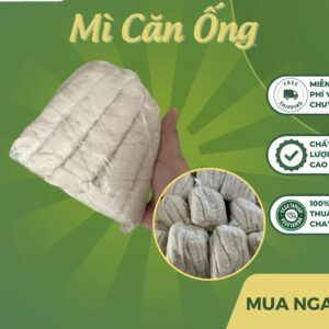 Mì Căn (Mì Ống) Chay – Nguyên Liệu Chay Dễ Chế Biến Nhiều Món